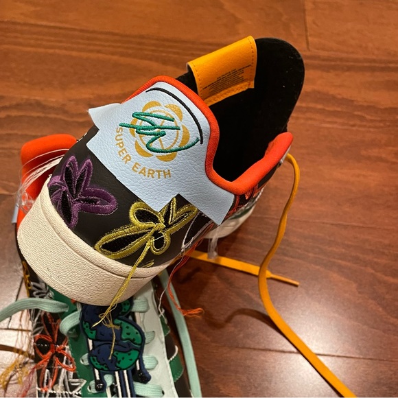 Adidas Men's Sean Wotherspoon x Superstar 'Super Earth, Size 9 - Picture 8 of 16